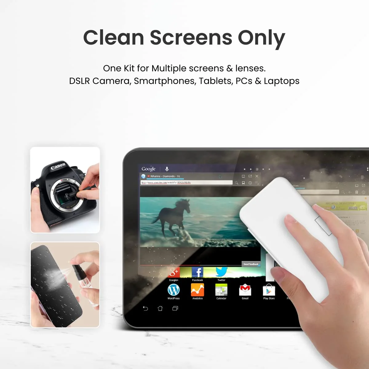18-in-1 Cleaner Kit, Gadget Cleaning Kit for Smartphones, Tablets, Laptops, Earbuds - Image 5